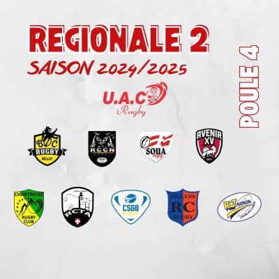 Poules seniors saison 2024 2025